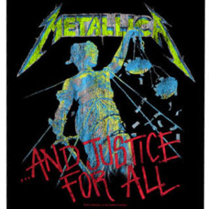 Metallica (and Justice) Back Patch