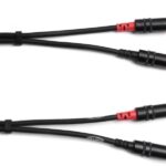 Digiflex HE-2R/2R-3  2-RCA/2-RCA Cable-3ft-CD or DVD player, to console inputs-Neutrik REAN connectors black w/gold contacts-Digiflex Hi-Flex cable Designed exclusively for Digiflex