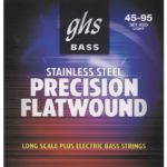 GHS 3025 Stainless Steel Precision Flatwound 45-95 Bass Strings