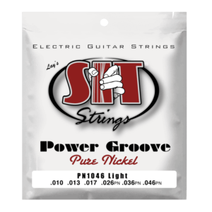 S.I.T. PN1046 Power Groove Pure Nickel Light Electric Strings