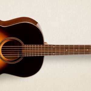 Simon & Patrick 052097 Woodland Pro Folk Sunburst HG QIT Acoustic/Electric-Ideal for fingerstyle players. Mid-range frequencies and tonal qualities is in large part due to its smaller body size. Brilliant high-gloss finish,vintage style slotted headst