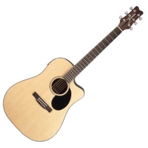 Jasmine JD36CE-NAT Dreadnought Acoustic/Electric Guitar