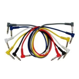 Leem CPML-2, 2ft 1/4" to 1/4" Patch Cables (6 Pcs/Pack)