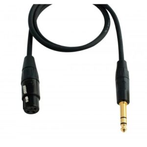 Digiflex HXFS-10, 10ft XLRF to 1/4 TRS Cable