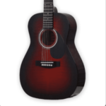 Jay Turser JTA53-SRD 3/4 Size Acoustic Guitar-Satin Red Finish