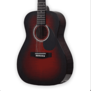 Jay Turser JTA53-SRD 3/4 Size Acoustic Guitar-Satin Red Finish