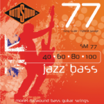 Rotosound SM77 Monel Flatwound Hybrid 40-10 Bass Guitar Strings