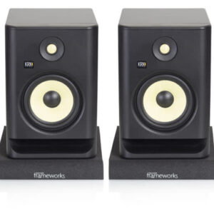 Gator Frameworks GFW-ISOPAD-MD Studio Monitor Isolation Pads – Medium (Pair)