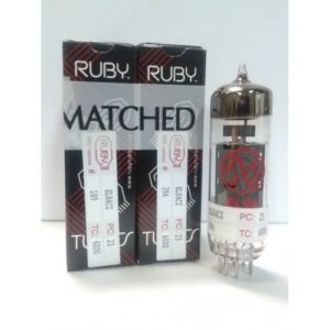 Ruby EL84CZ-2 Duet Matched EL84CZ JJ Tubes