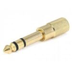 Digiflex HAA-KS201 1/4" TRS M to 1/8" TRS F Adapter-Solid Metal Adapter (Headphone Adapter)