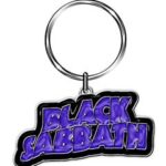 Black Sabbath (Coloured Wavy Logo) Keychain