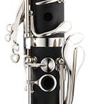 Jupiter JCL700N 700 Series Clarinet is considered by many to be the best clarinet for a beginner band student. This clarinet is made of an ABS resin body.Nickel-Plated Nickel Silver Keys.Nickel Silver Bell Ring.Key of Bb.