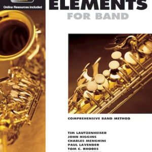 Hal Leonard Essentials Elements for Band- Bb Alto Saxophone Book 1  862572