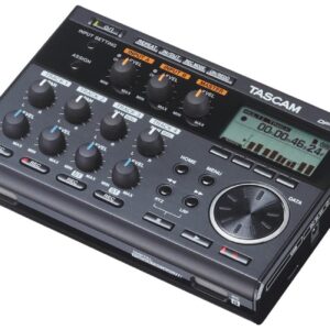 Tascam DP-006 4-Track Digital Recorder-A perfect music sketch pad with built-In microphones for multi-track recording anytime, anywhere (NN)
