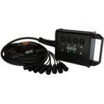 Digiflex HE8-0-25 8-channel/25ft Snake