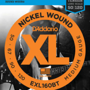 D'Addario EXL160BT XL Balanced Tension 50-120 Long Scale Bass Strings