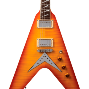 Hamer VECF-HB Vector Flame Top Honey Burst
