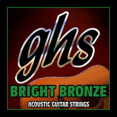 GHS BB28 Single Bright Bronze Acoustic String