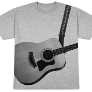 Wear An Acoustic Guitar! T-Shirt (Large)
