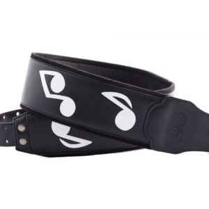 Right-On LEGEND SRV Guitar Strap-Black