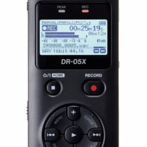 Tascam DR-05X Stereo Handheld Digital Audio Recorder with USB Audio Interface