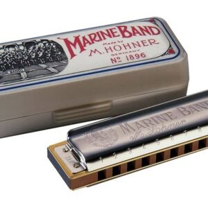 Hohner 1896BX-B Marine Band Harmonica-Key B