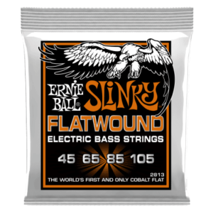 Ernie Ball 2813EB Hybrid Slinky Flatwound Bass Strings 45-105