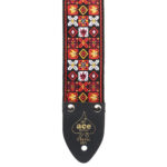Ace-1  X's and O's  Vintage Re-Issue Guitar Strap