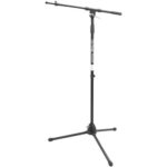 On-Stage MS7701TB  Teleboom Microphone Stand w/Telescoping Boom- Black with Fixed Boom