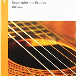 The Royal Conservatory of Music Classical Guitar Repertoire & Etudes 2018 Edition G5R01