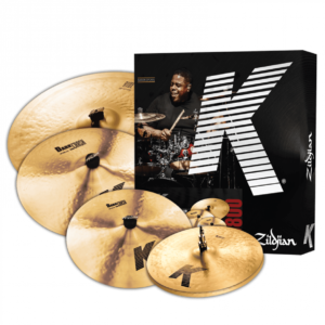 Zildjian K0800 K Cymbal Box Set-The K Zildjian Pack features cymbals with that sought-after traditional K sound.- 14" HiHats - 16" Dark Crash Thin - 18" Dark Crash Thin - Added Value - 20" Ride
