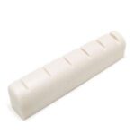GraphTech PQL-6143-00 43 X 6 Tusq Slotted Nut-great option to upgrade the nut on your Epiphone, Fender, or Schecter acoustic guitar. It is pre-slotted for a quick and simple install.