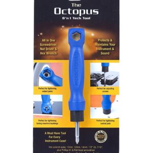 MusicNomad 'The Octopus'  8-in-1 Tech Tool for Guitar- MN227