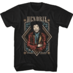 Jimi Hendrix-Guitar God Tarot T-Shirt (X-Large)