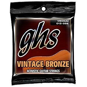 GHS VN-M Vintage Bronze 85/15, 013-.056 Medium Acoustic Guitar Strings