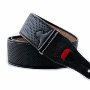 Right-On MONTE-CARLO BK Guitar Strap-Black