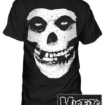 Misfits-Skull & Logo T-Shirt (X-Large)