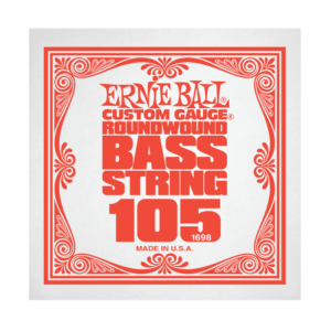 Ernie Ball 1698EB Nickel Round Bass Single .105