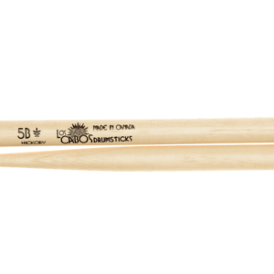 Los Cabos LCD5BH 5B Drum Sticks -White Hickory