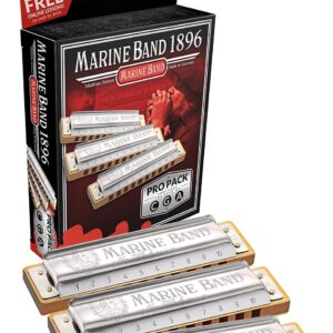 Hohner 3P1896BX Marine Band Pro Pack A,C,G
