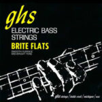 GHS M3070 Brite Flats 49-108 Short Scale Bass Strings