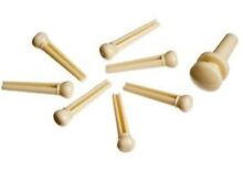 D'Addario Planet Waves PWPS11 Molded Bridge/End Pin Set-Ivory