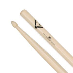 Vater Percussion VH5BW American Hickory Drumsticks - 5B - Wood Tip