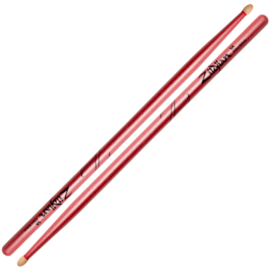 Zildjian Z5ACP 5A Chroma Drumsticks Pink (Metallic Paint)