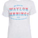 Waylon Jennings-God, Guns, and Waylon T-Shirt (Medium)