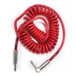 Bullet BC-15CCR 15ft Coil Cable-Red
