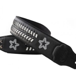 Right-On! Go Jazz SIGNATURE PAUL TURNER BLACK Guitar Strap
