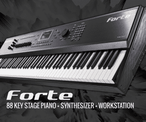 Kurzweil Forte 88-Key Stage Piano+Synthesizer+Workstation