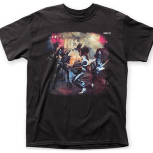 Kiss-Alive Band Jam T-Shirt (X-Large)