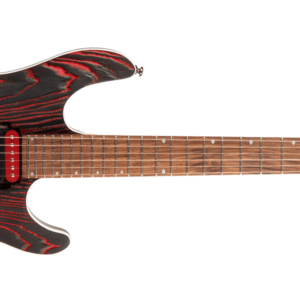 Cort KX300-ETCHED-EBR Electric Guitar-Black/Red
